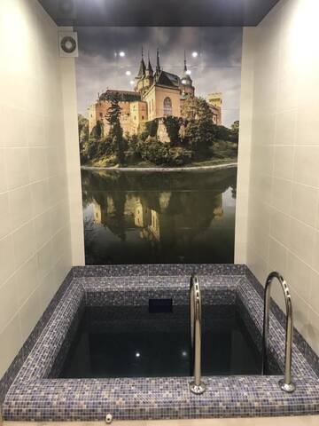 Фото номера Семейный номер с сауной Дома для отпуска Holiday home with sauna in Pochaiv г. Почаев 16
