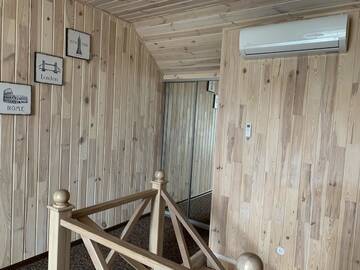 Фото номера Двухместный номер с 1 кроватью, вид на парк Дома для отпуска Holiday home with sauna in Pochaiv г. Почаев 6